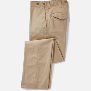 Filson Dry Shelter Cloth Men’s Pants, Camel Color, Size 40 X 28